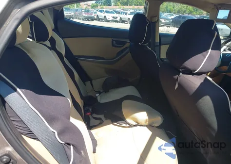 2012 Hyundai Elantra Gls from USA, damaged, VIN 5NPDH4AE3CH135427